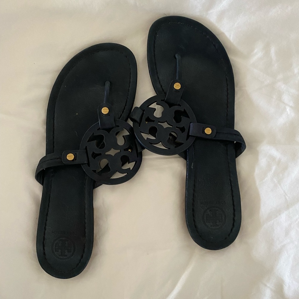 Tory Burch Miller Sandler in blue